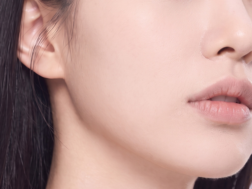 Before · illustrative skin image