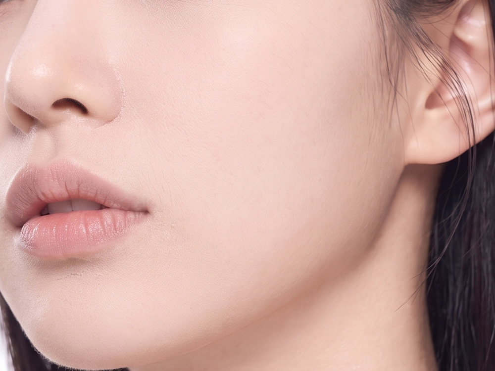 Before · illustrative skin image