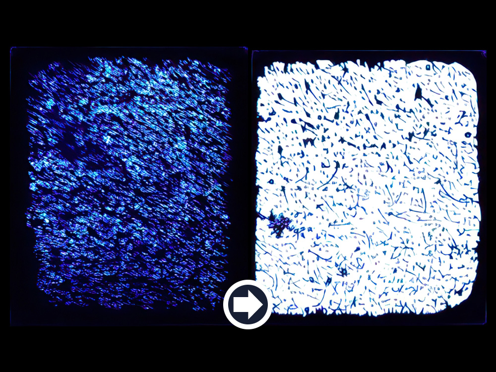 Radiance measurement · before & after